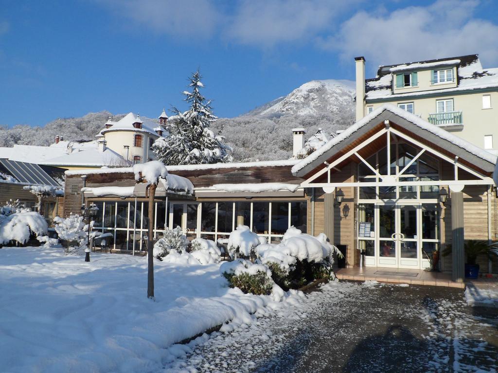 Logis Hotel Les Cimes Argeles-Gazost Bagian luar foto